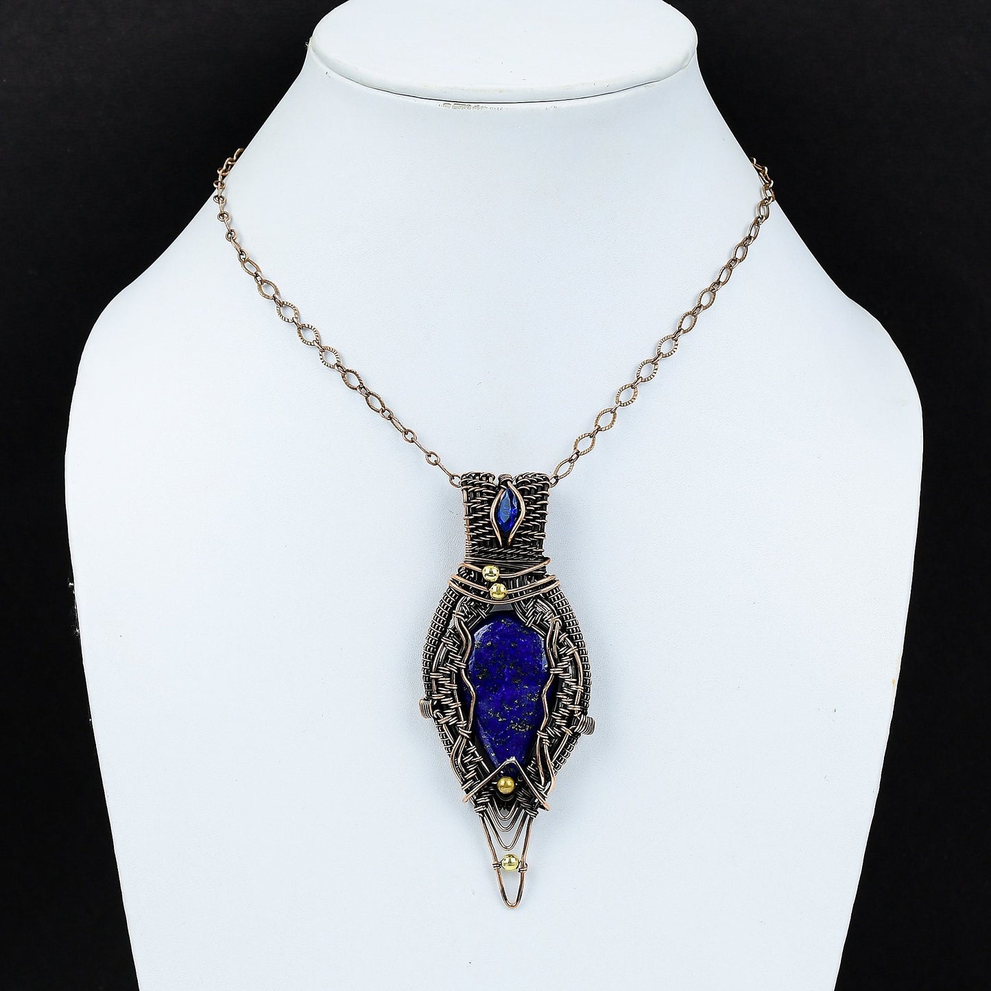 Blue Lapis Lazuli Gemstone Pendant