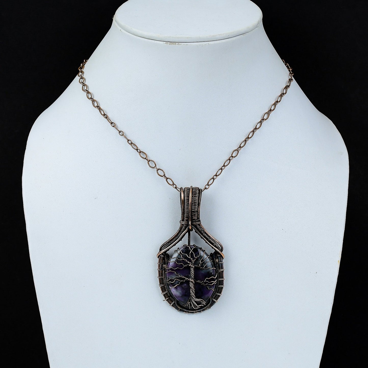 Purple Amethyst Gemstone Pendant