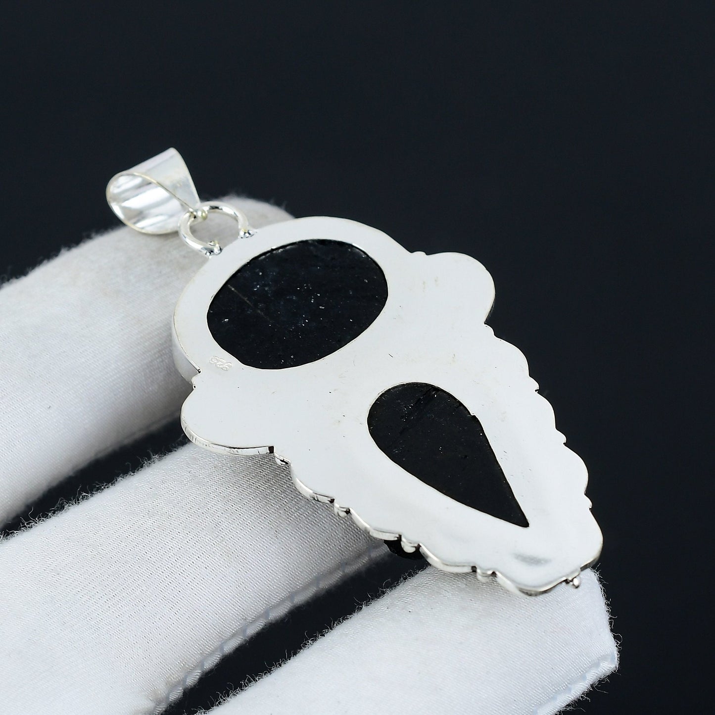 Black Tourmaline Gemstone Pendant
