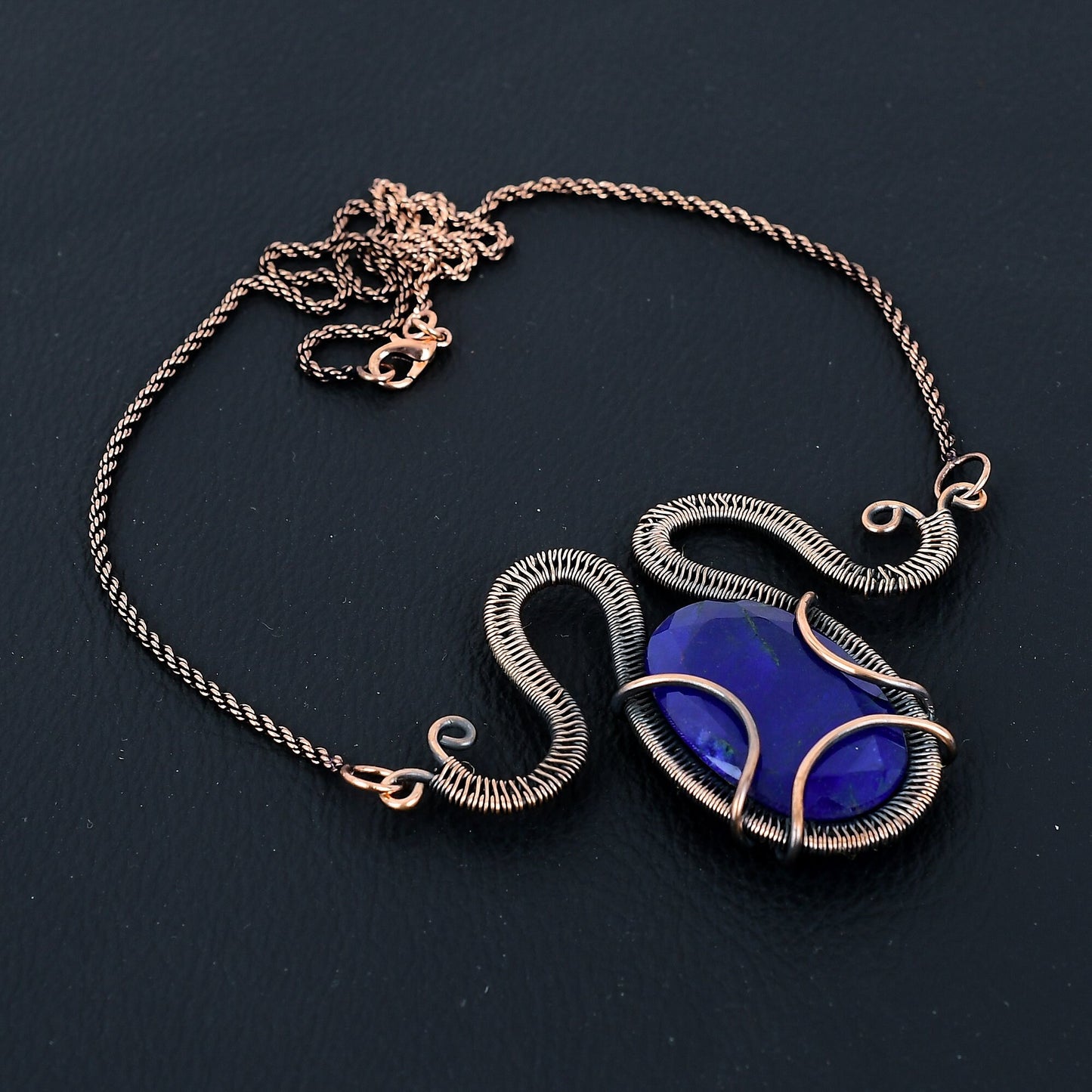 Blue Sapphire Gemstone Pendant