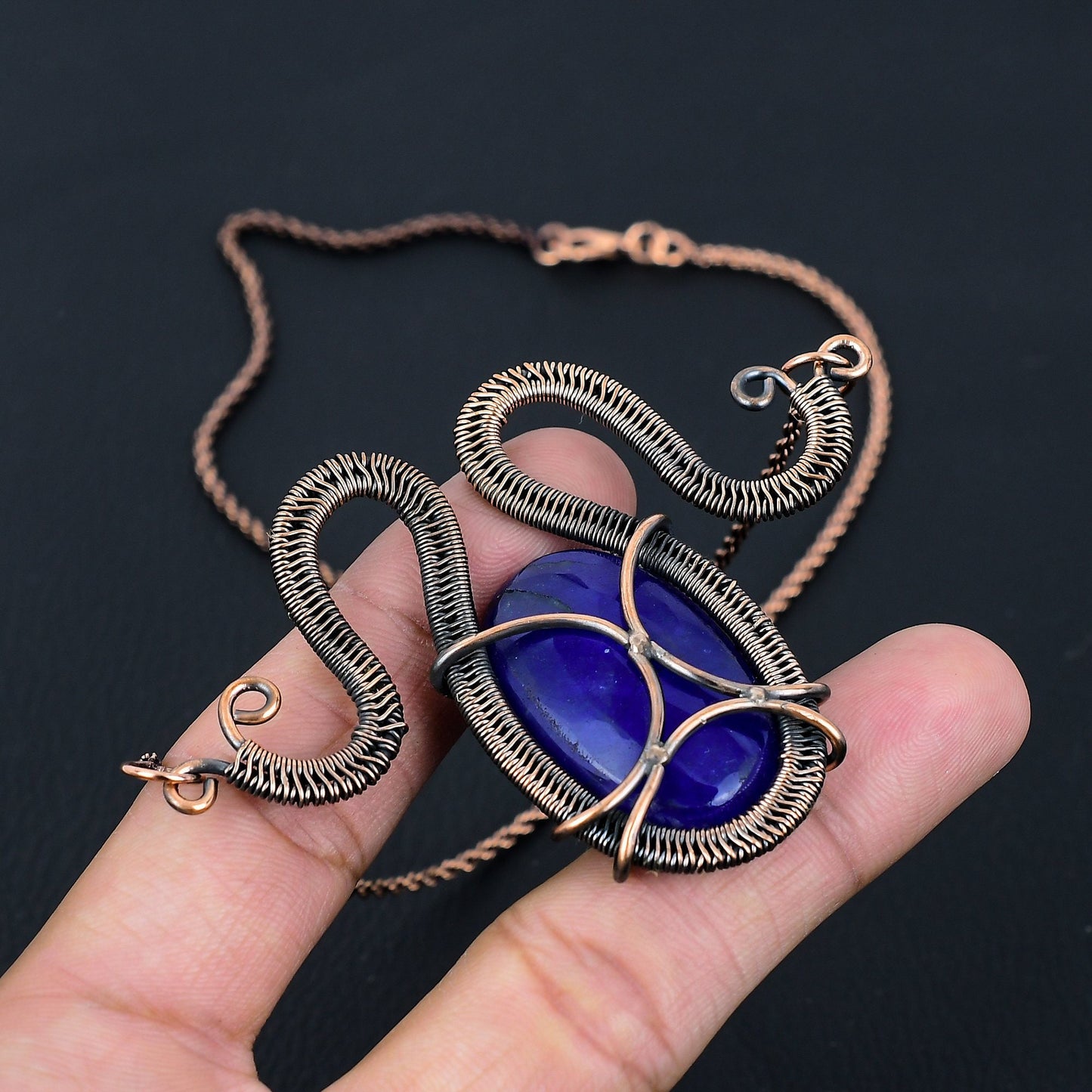 Blue Sapphire Gemstone Pendant