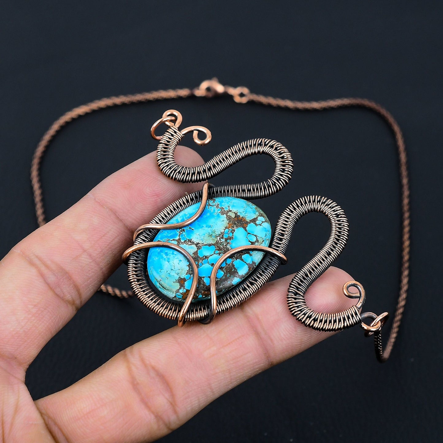 Turquoise Gemstone Necklace