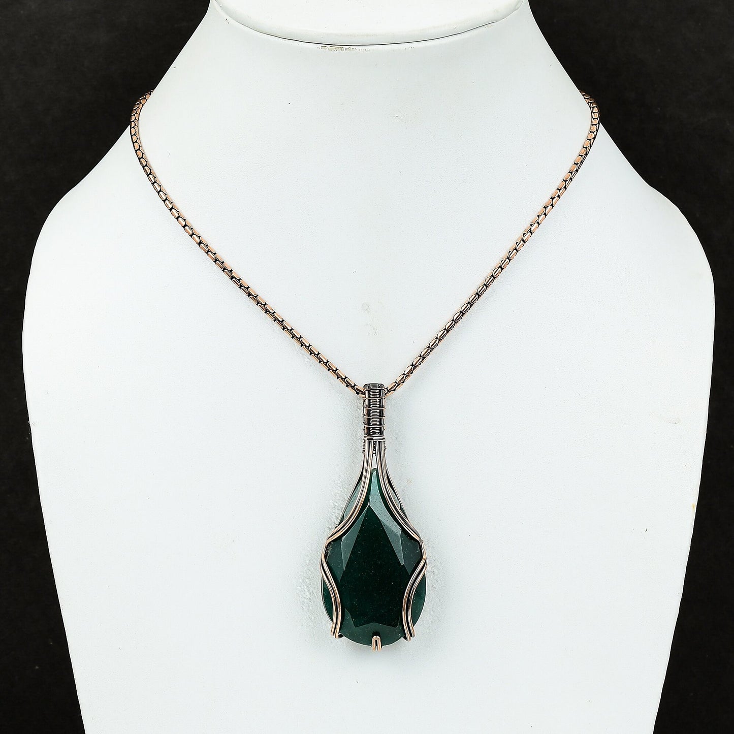 Green Emerald Gemstone Pendant