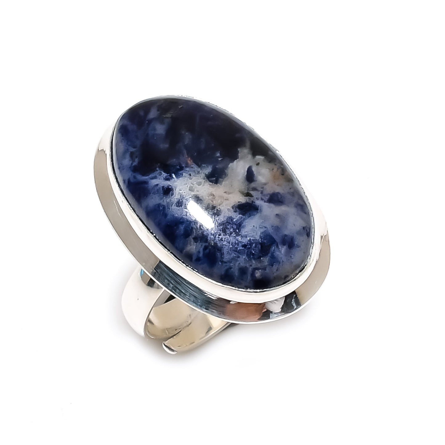Blue Sodalite Gemstone Ring