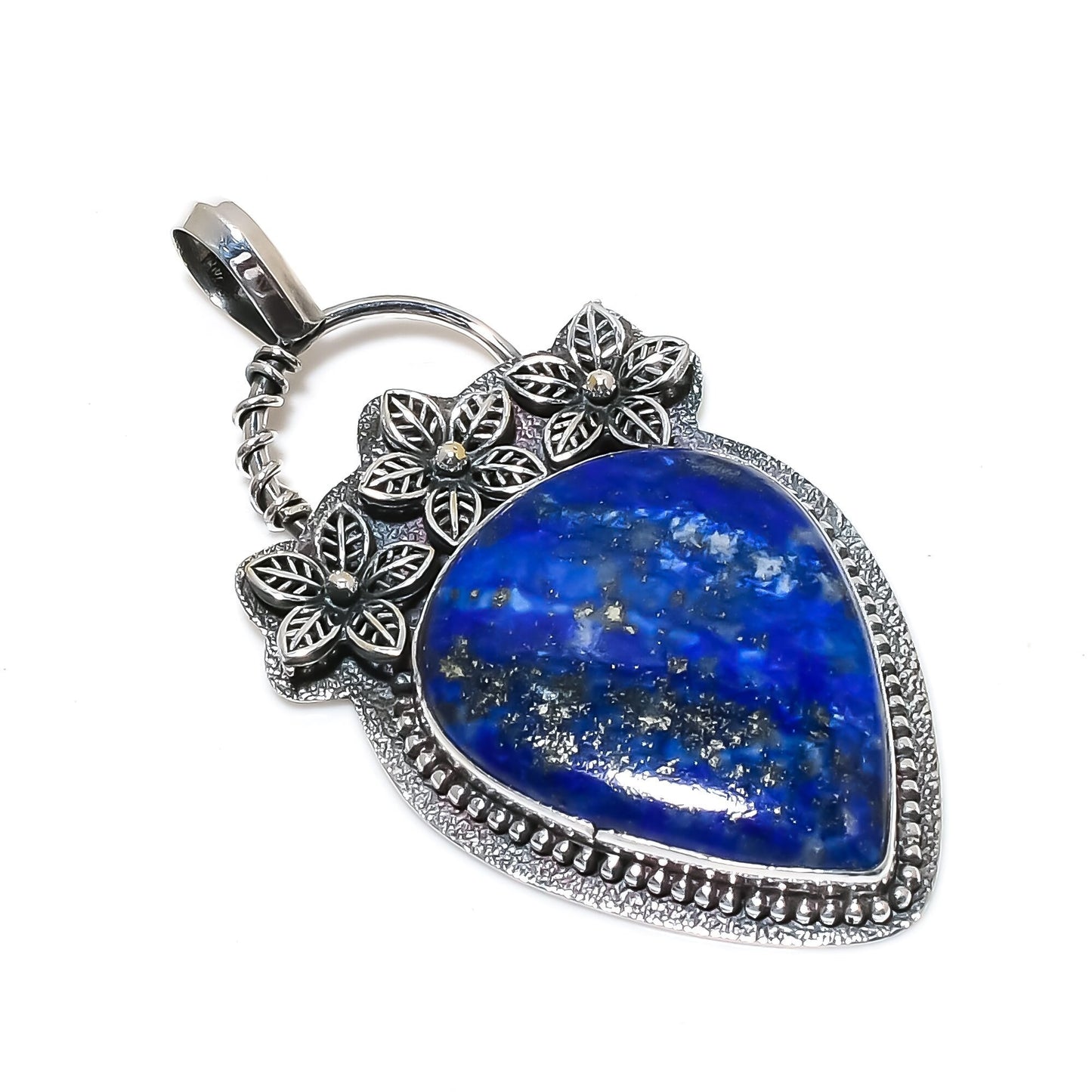 Blue Lapis Lazuli Gemstone Pendant