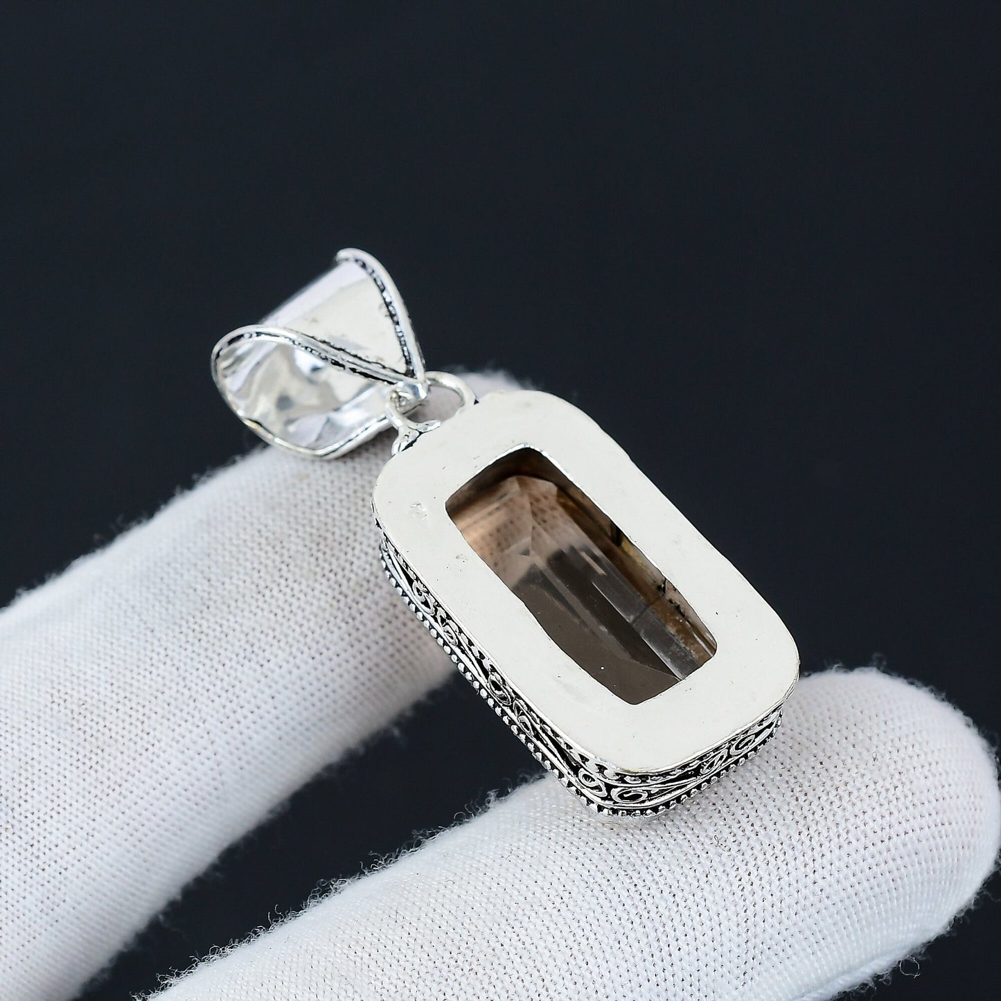 Pink Morganite Gemstone Pendant