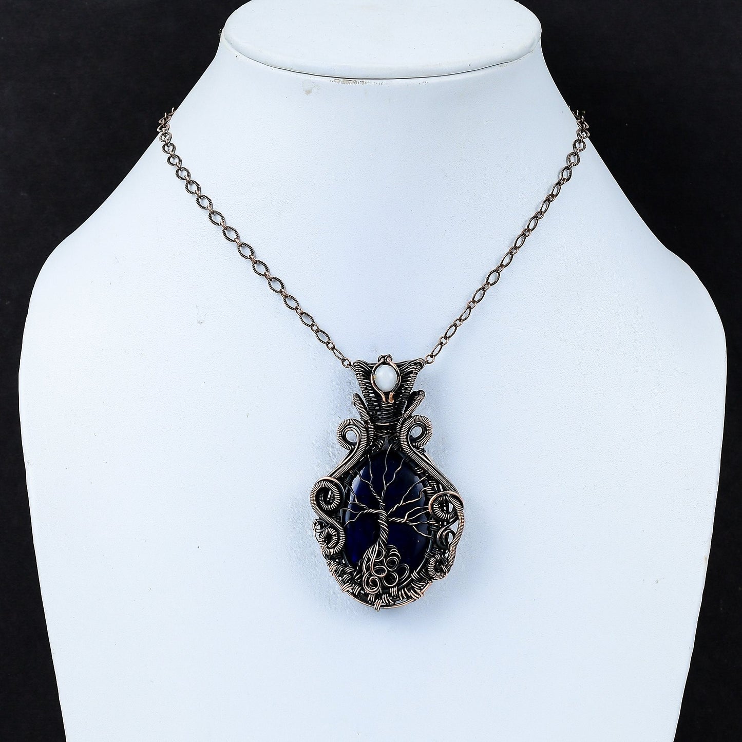 Blue Labradorite Gemstone Pendant