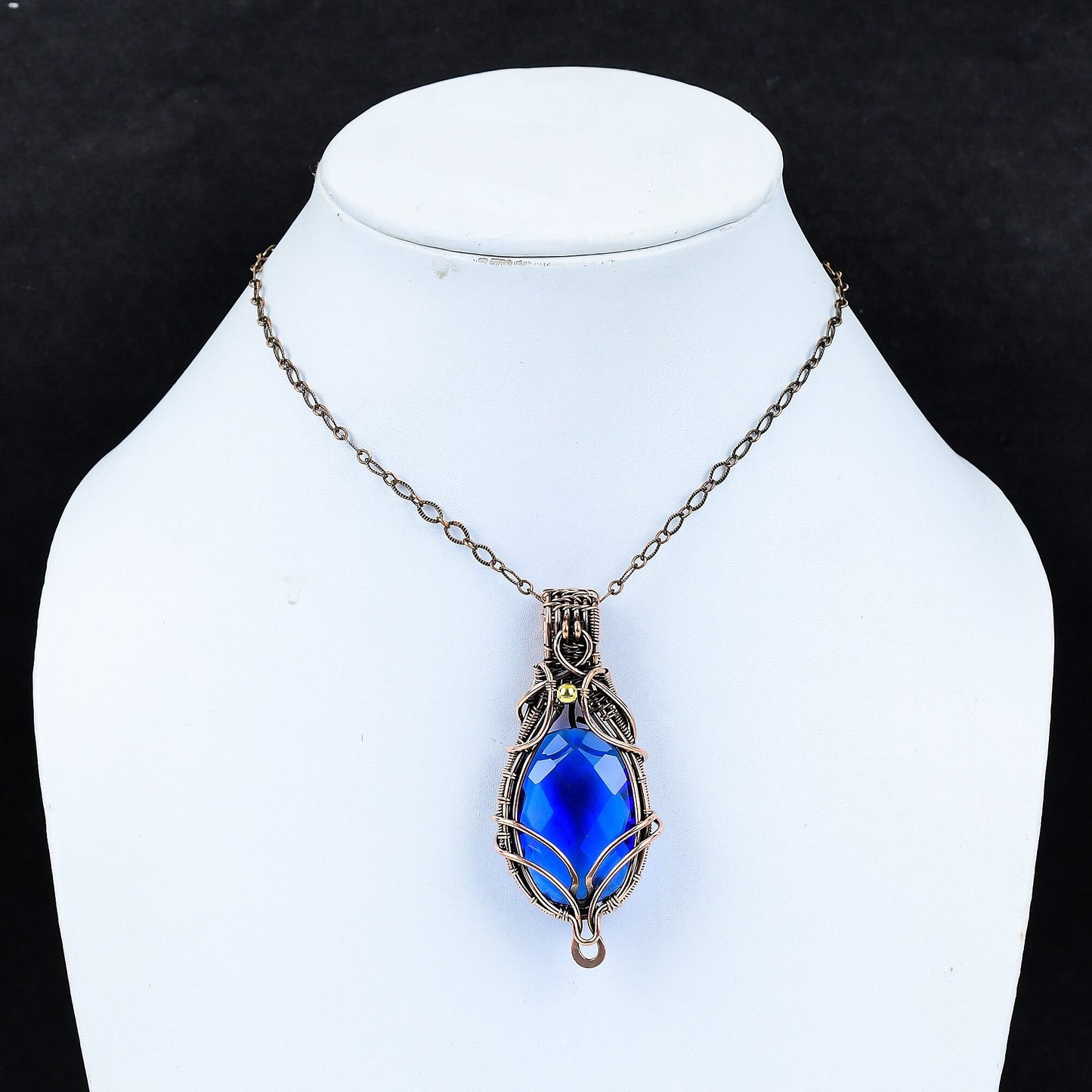 Blue Tanzanite Gemstone Pendant