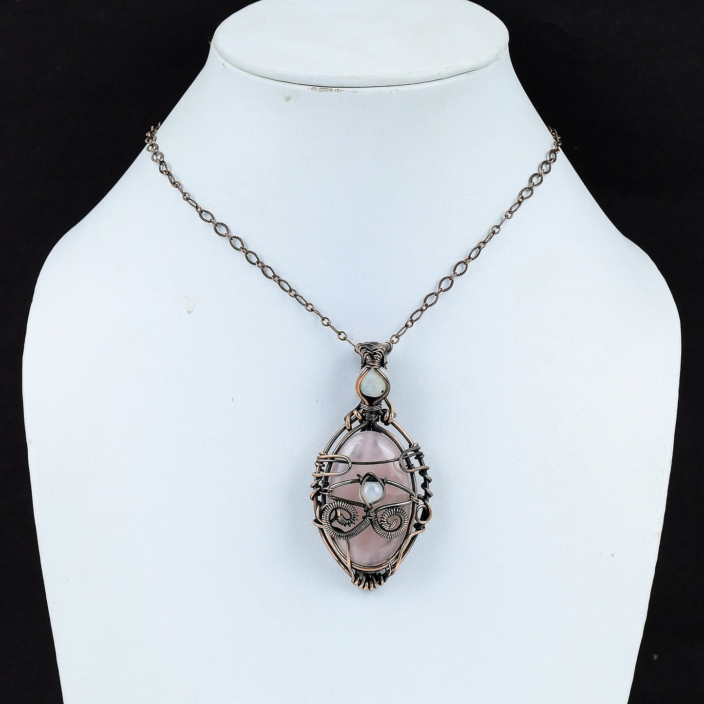 Rose Quartz Gemstone Pendant