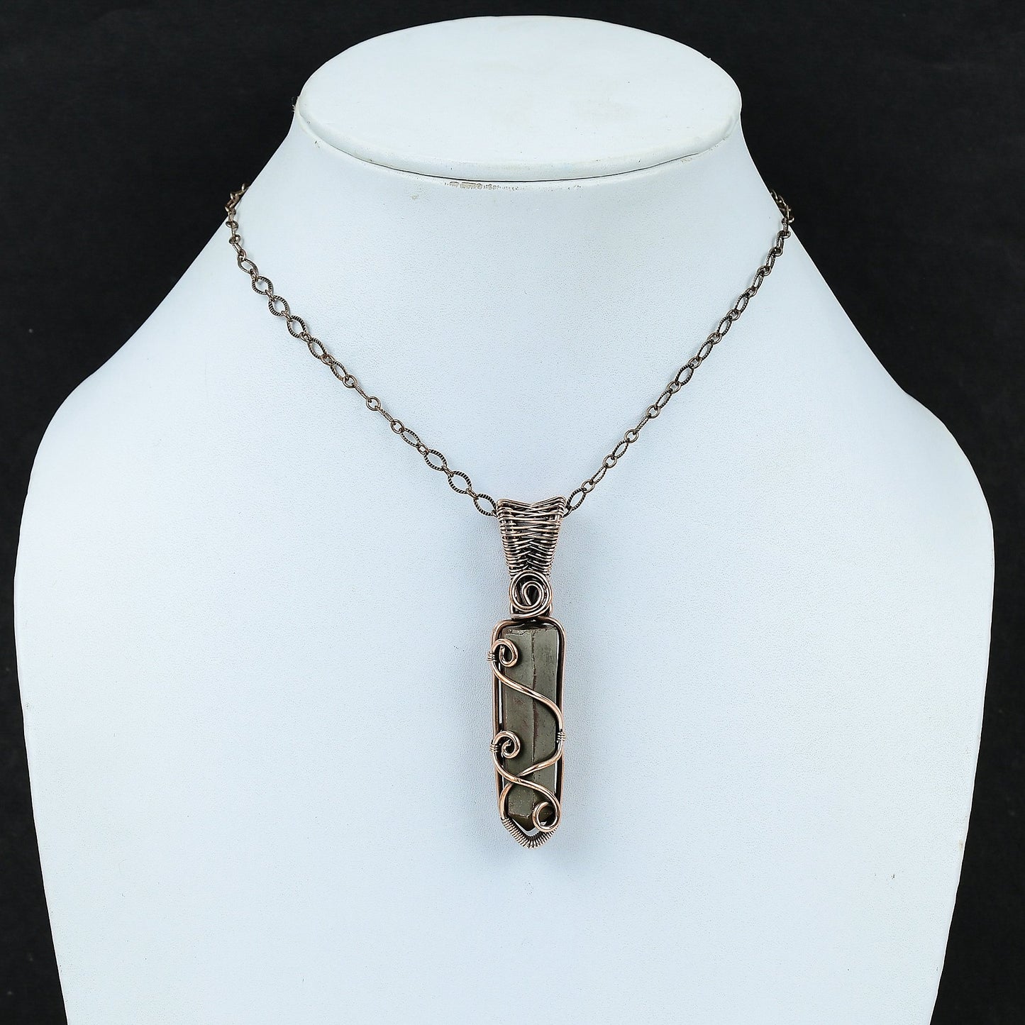 Golden Pyrite Gemstone Pendant