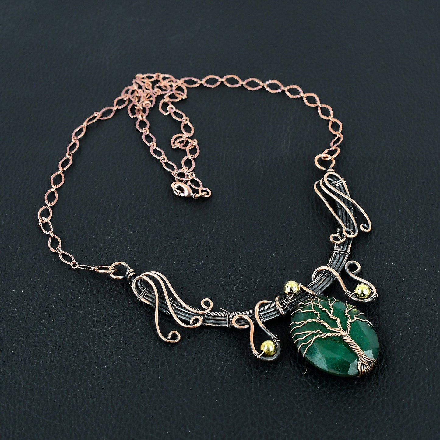 Green Emerald Gemstone Pendant
