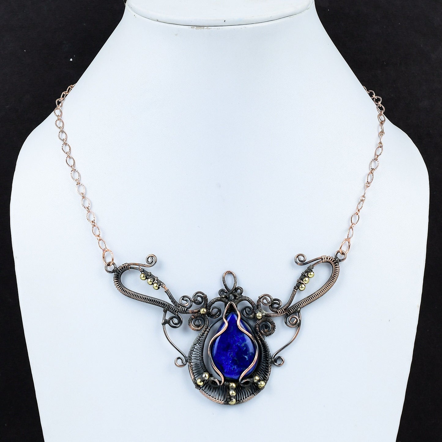 Blue Lapis Lazuli Gemstone Pendant