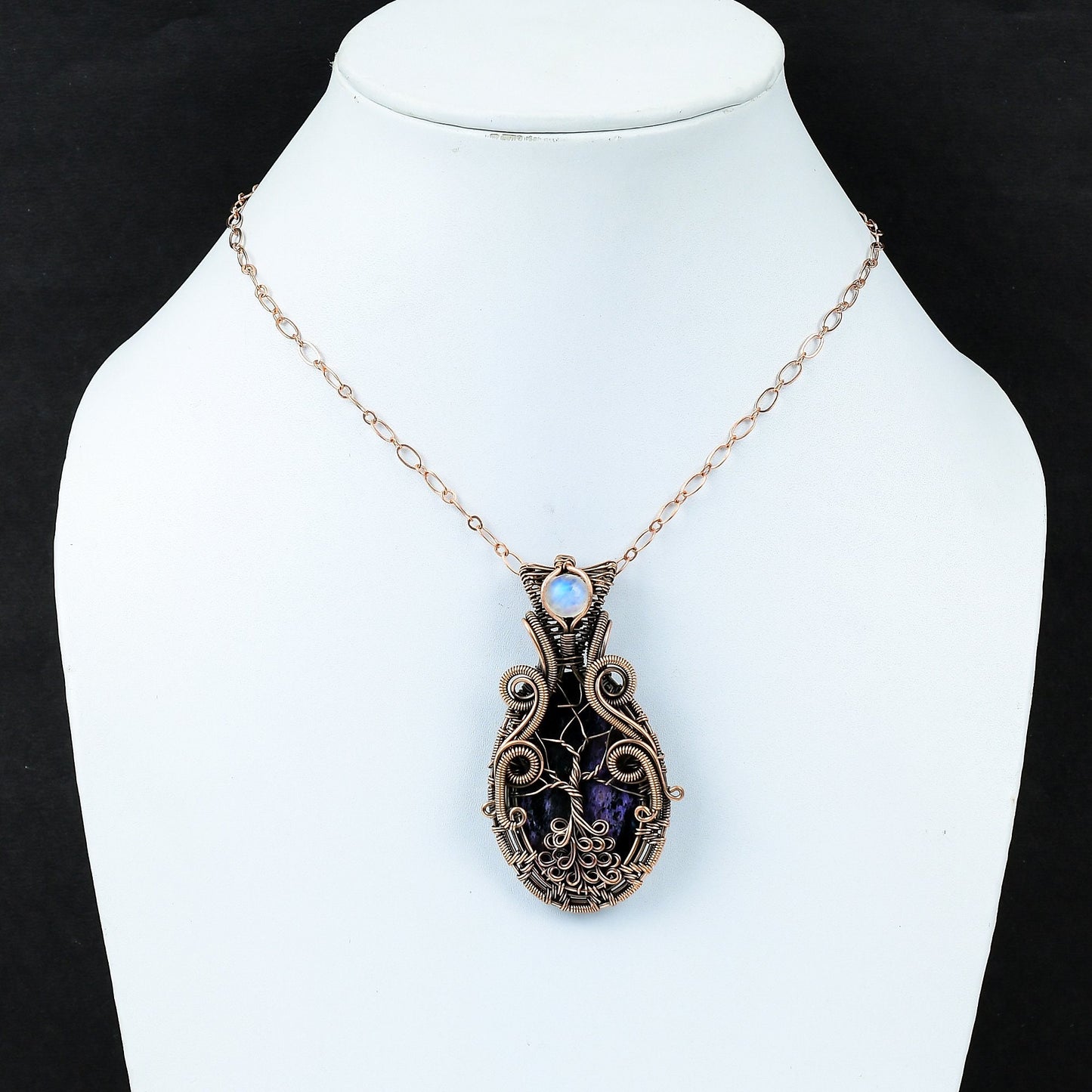 Purple Charoite Gemstone Pendant
