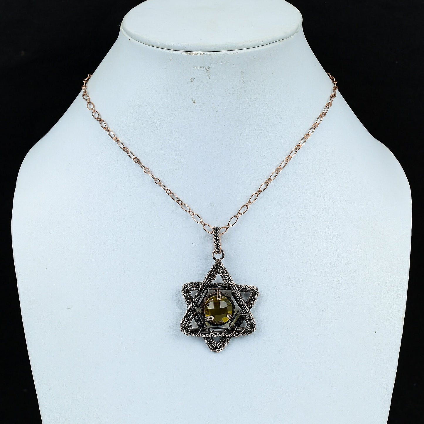 Lemon Topaz Gemstone Pendant