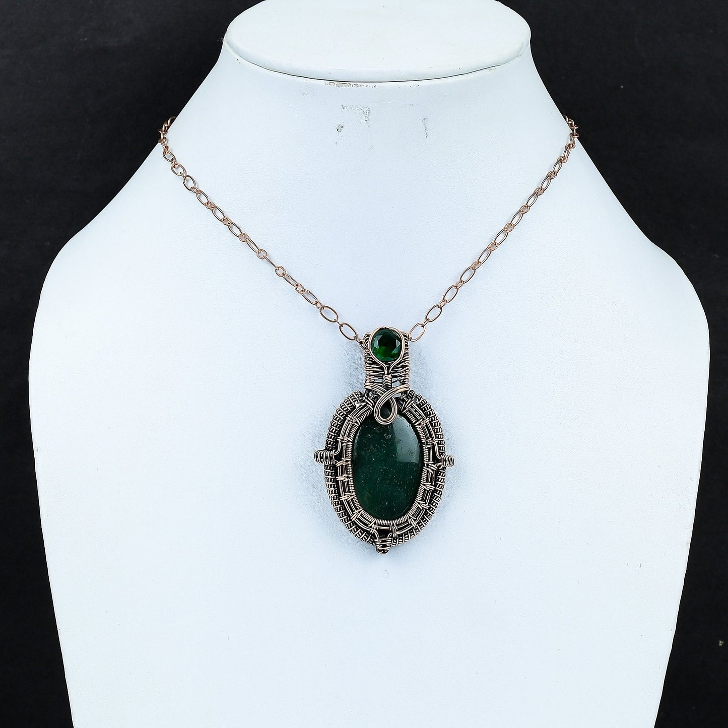 Green Jade Gemstone Pendant