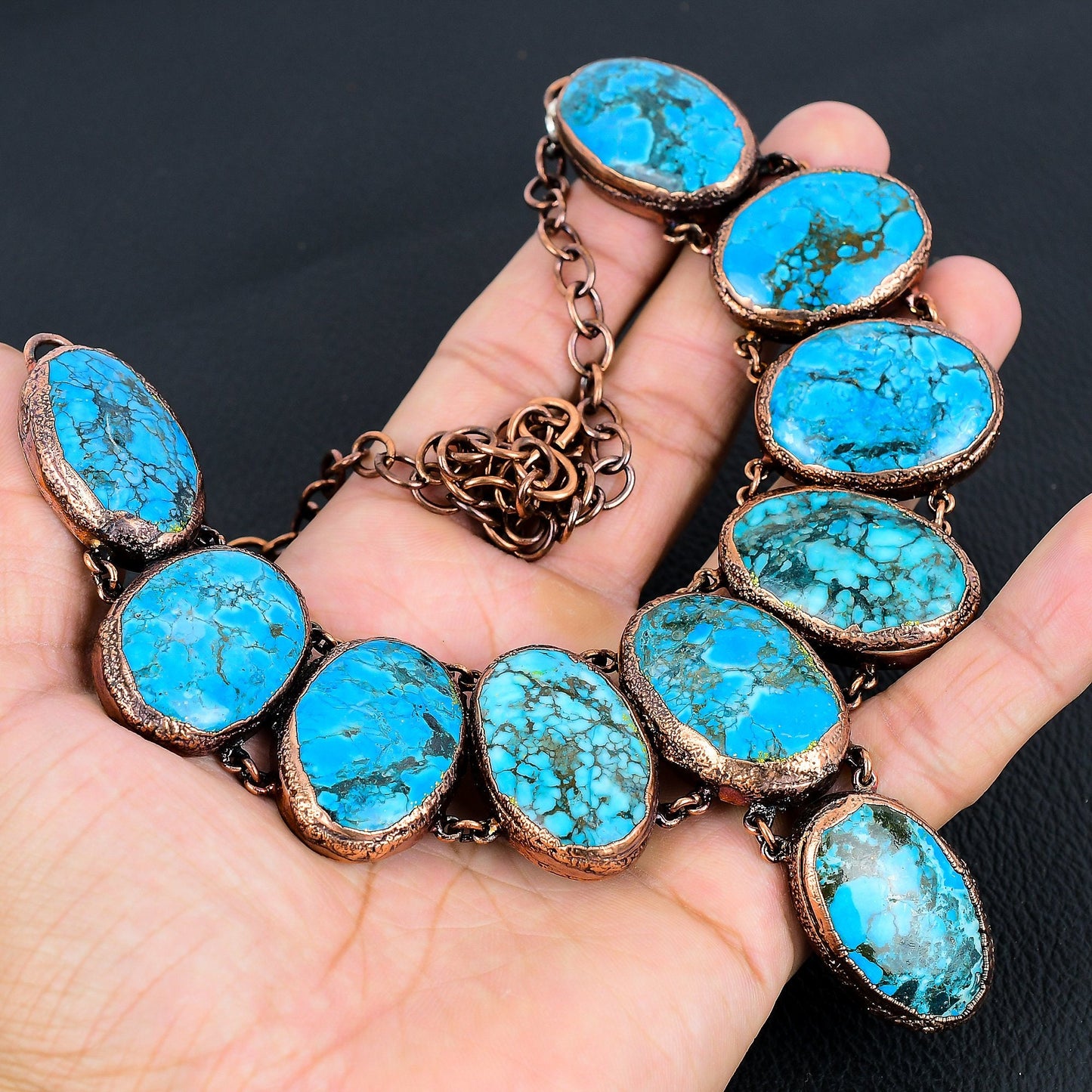 Turquoise Gemstone Necklace