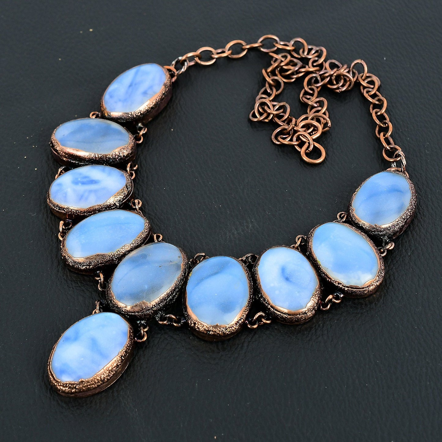 Rainbow Opal Gemstone Necklace
