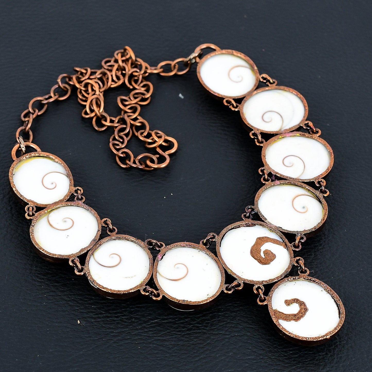 Copper Shiva Eye Gemstone Necklace