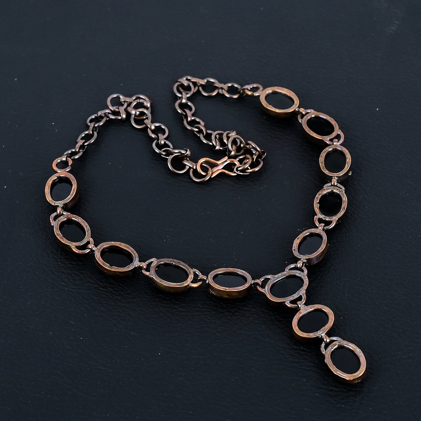 Black Onyx Gemstone Necklace