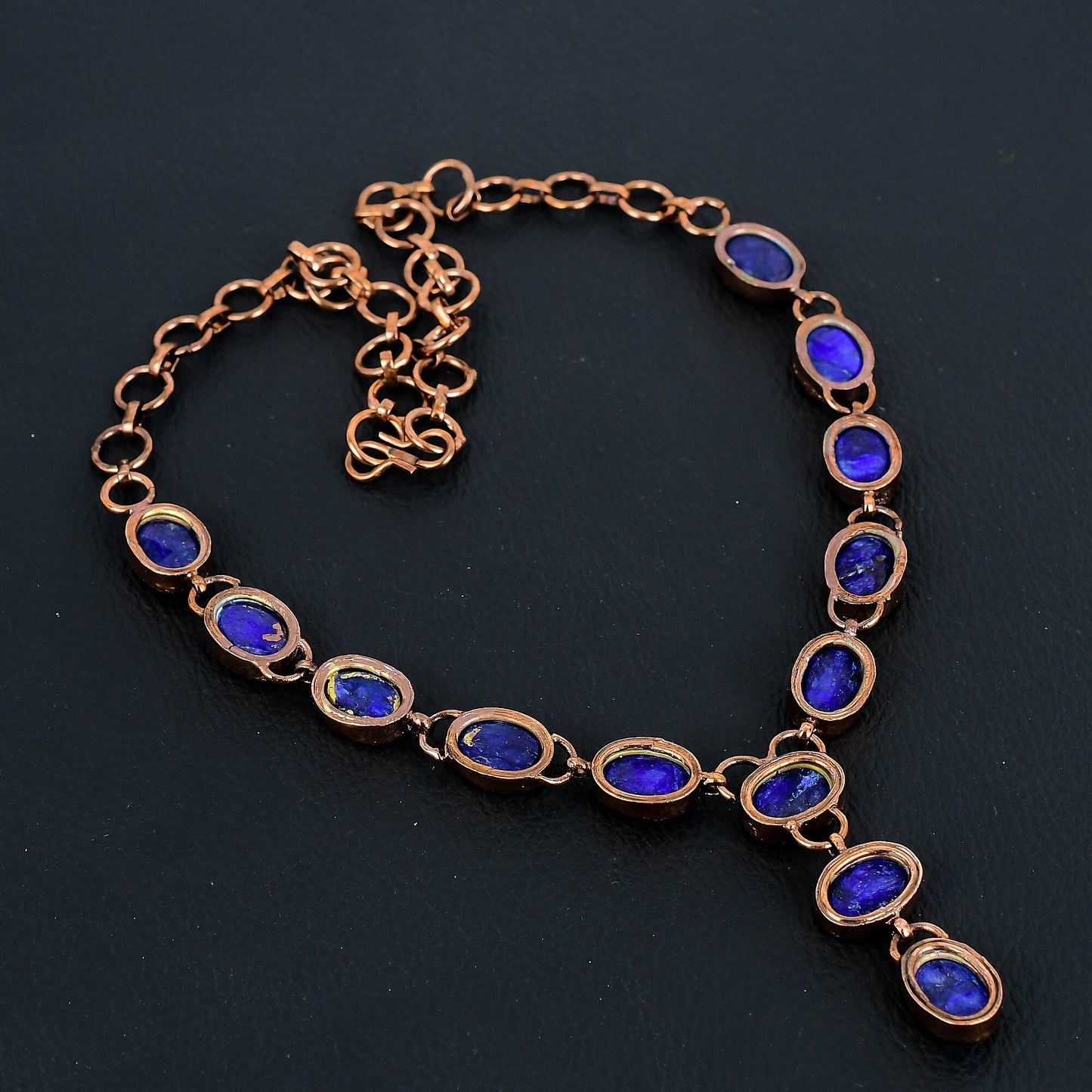 Blue Sapphire Gemstone Necklace