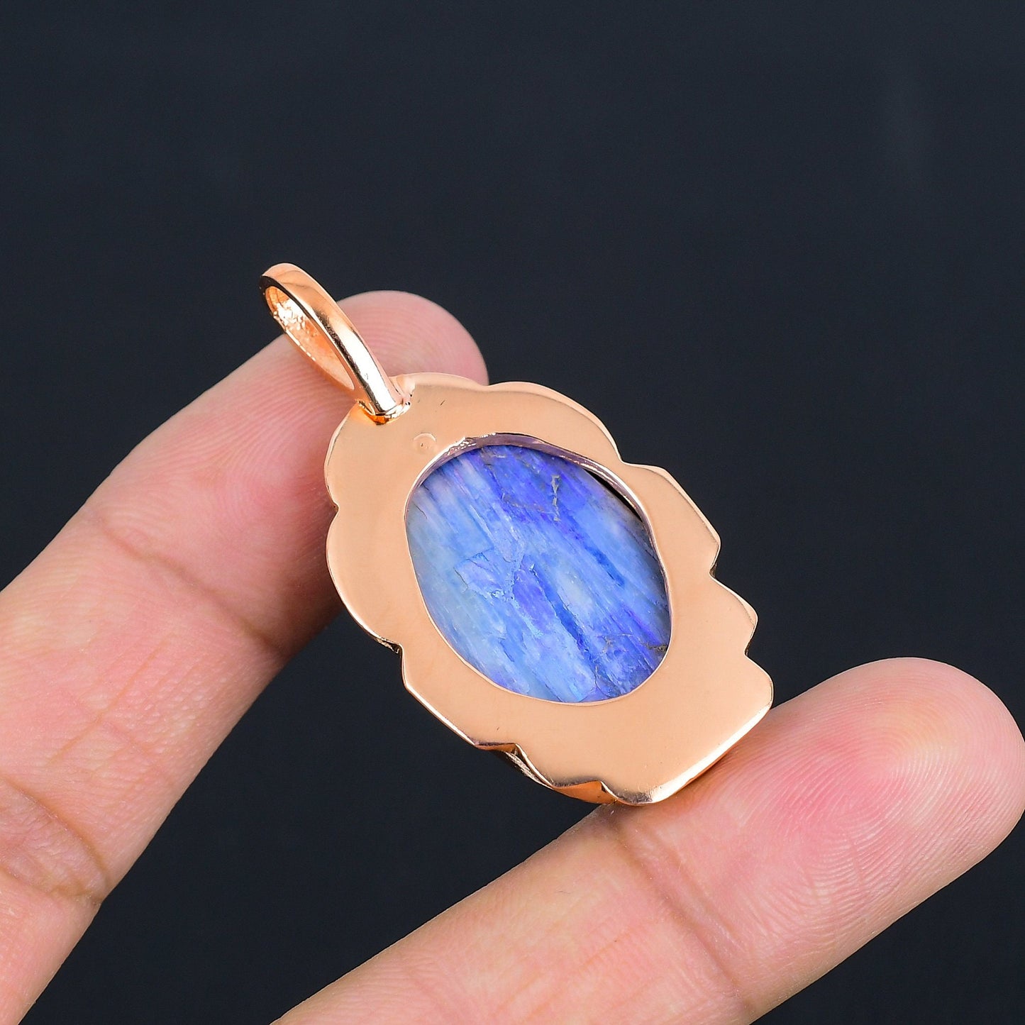 Blue Kyanite Gemstone Pendant