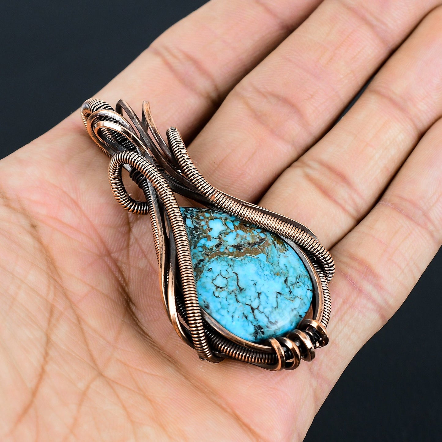 Turquoise Gemstone Pendant