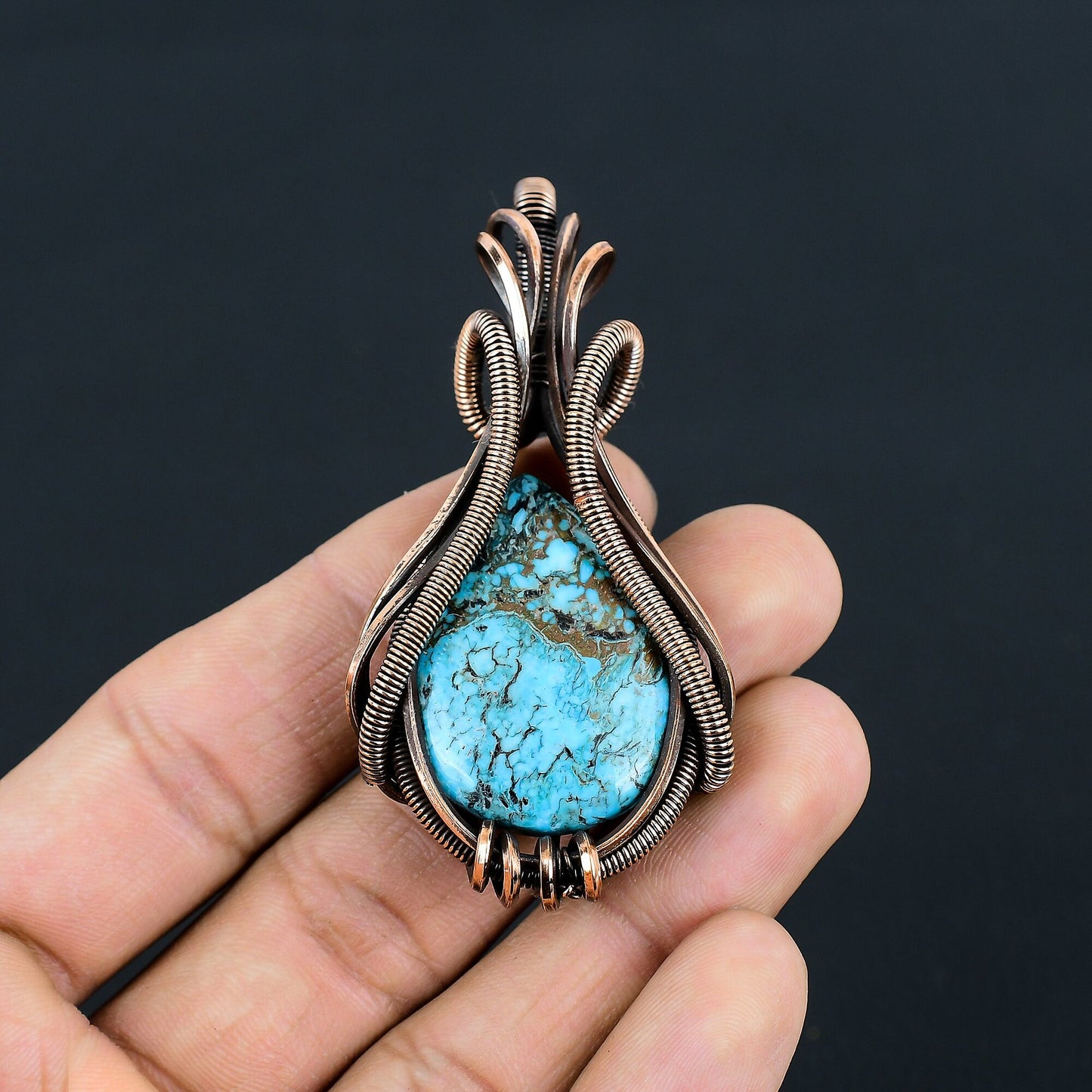 Turquoise Gemstone Pendant