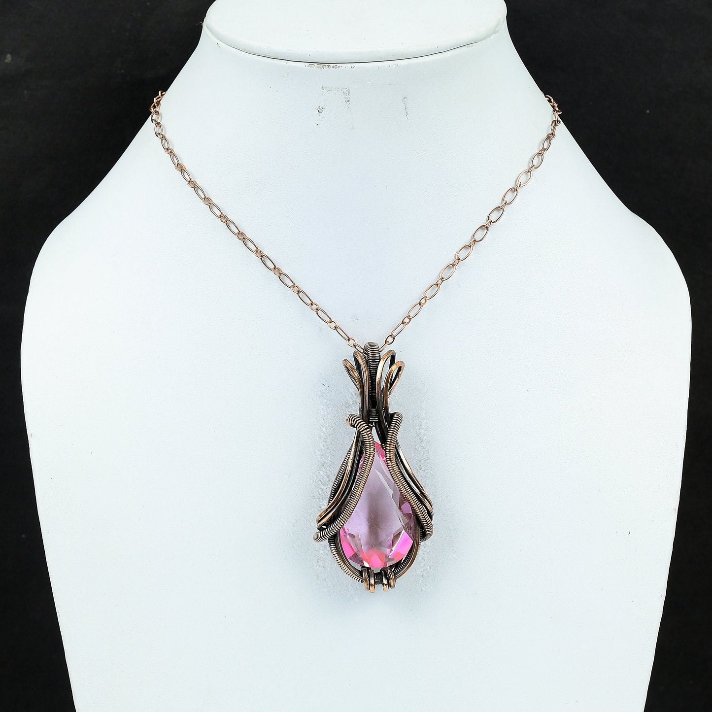 Pink Kunzite Gemstone Pendant