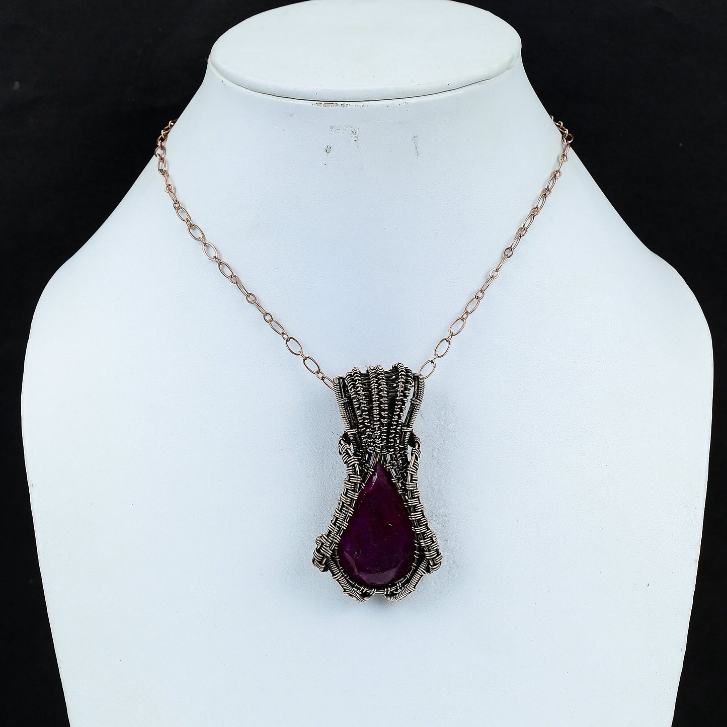 Red Ruby Gemstone Pendant