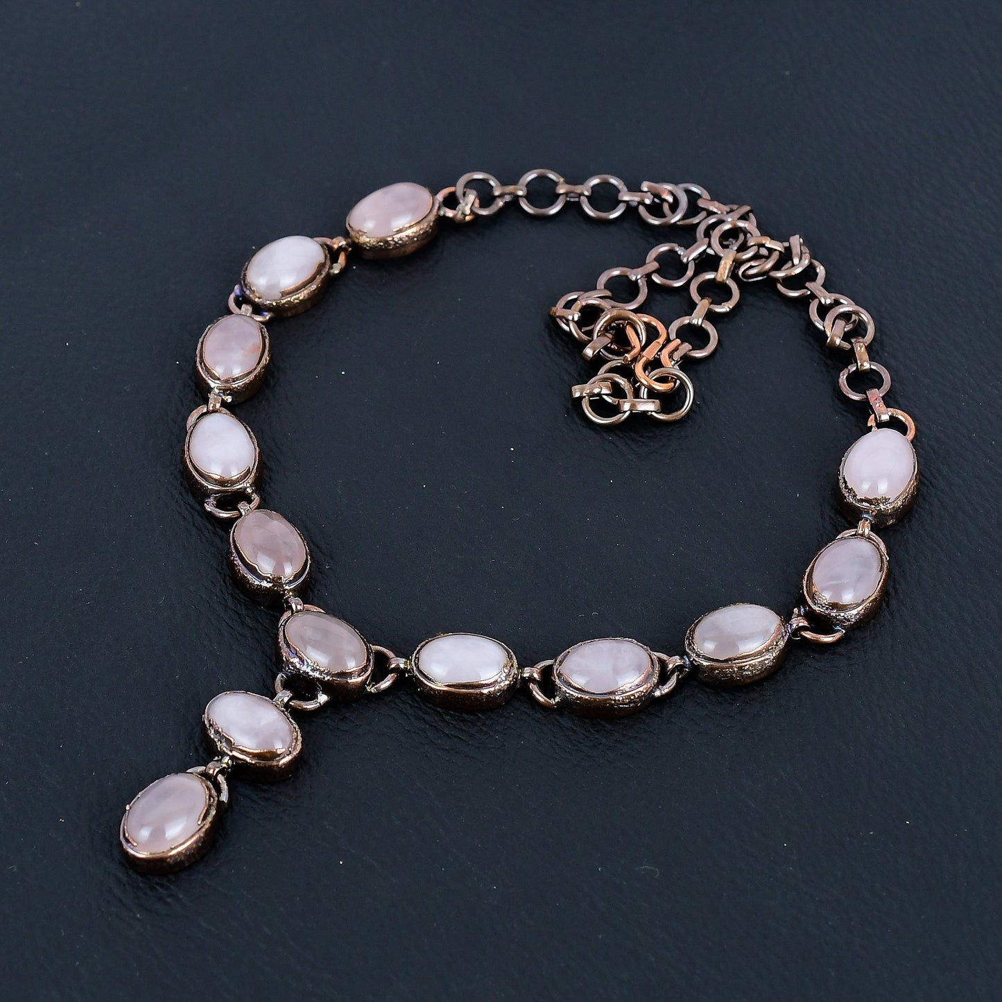 Rose Quartz Gemstone Necklace