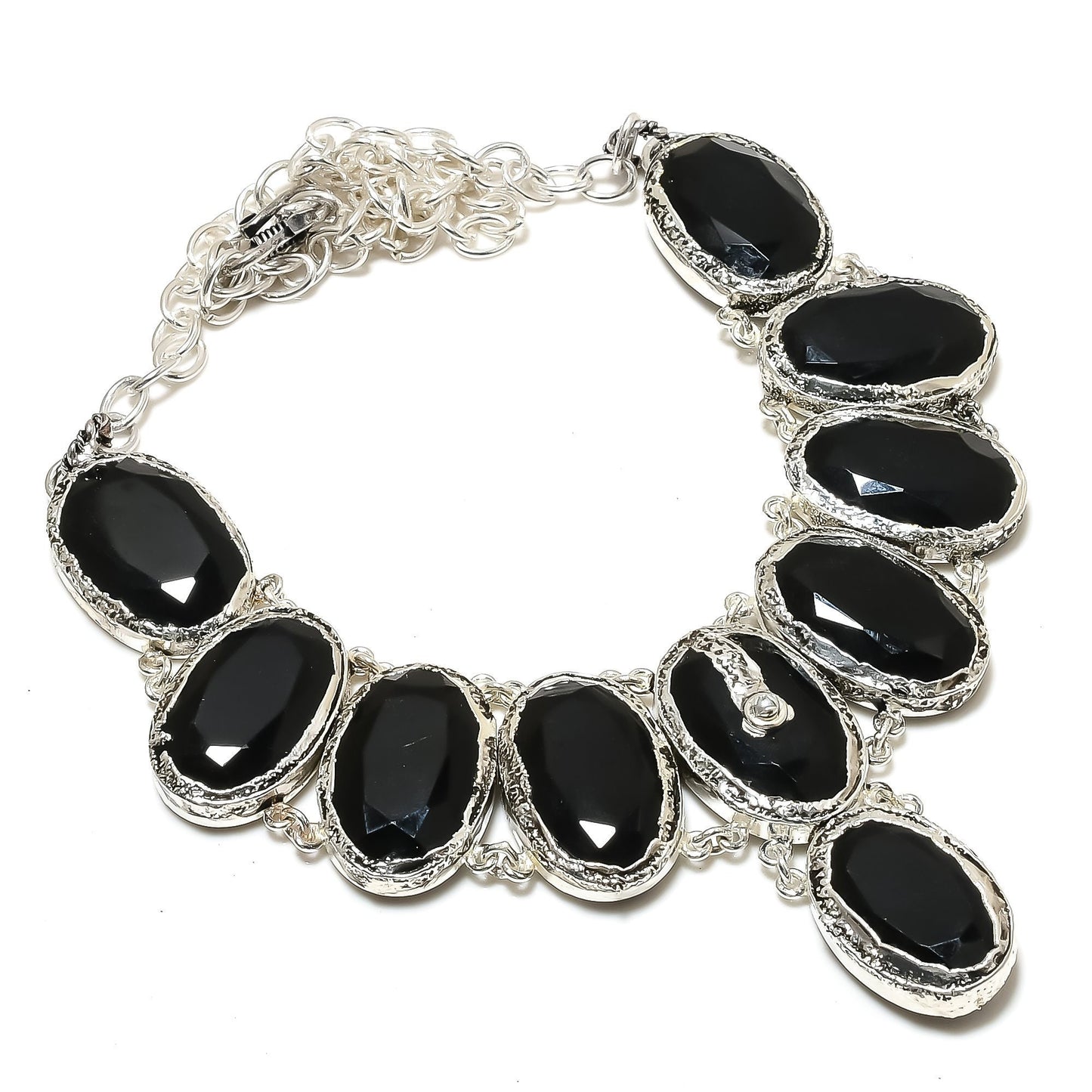 Black Spinel Gemstone Necklace