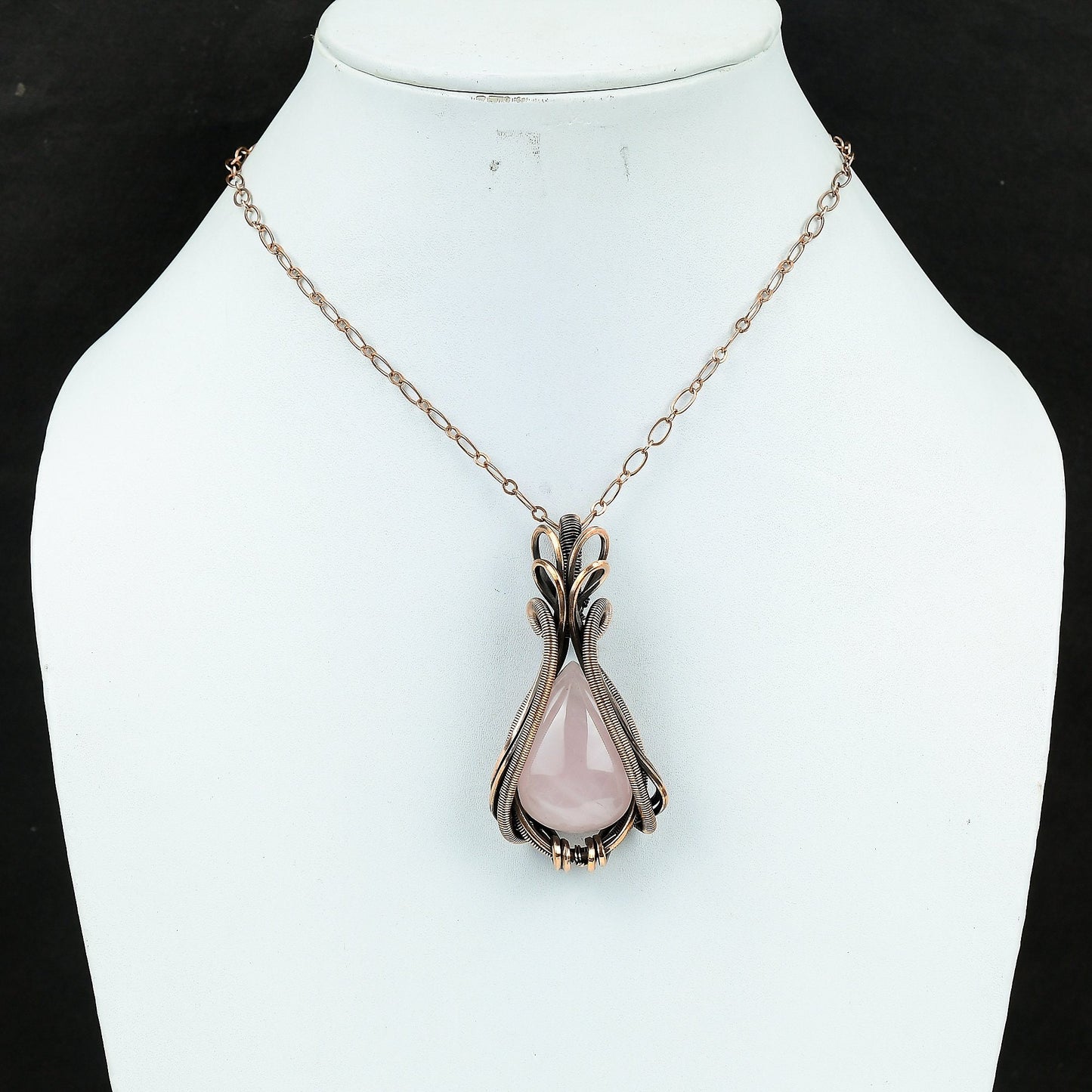 Rose Quartz Gemstone Pendant