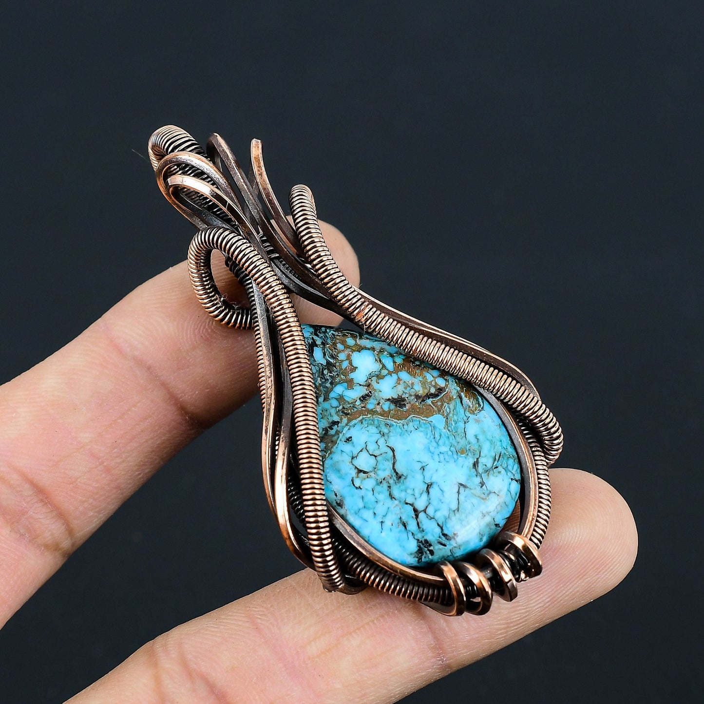 Turquoise Gemstone Pendant