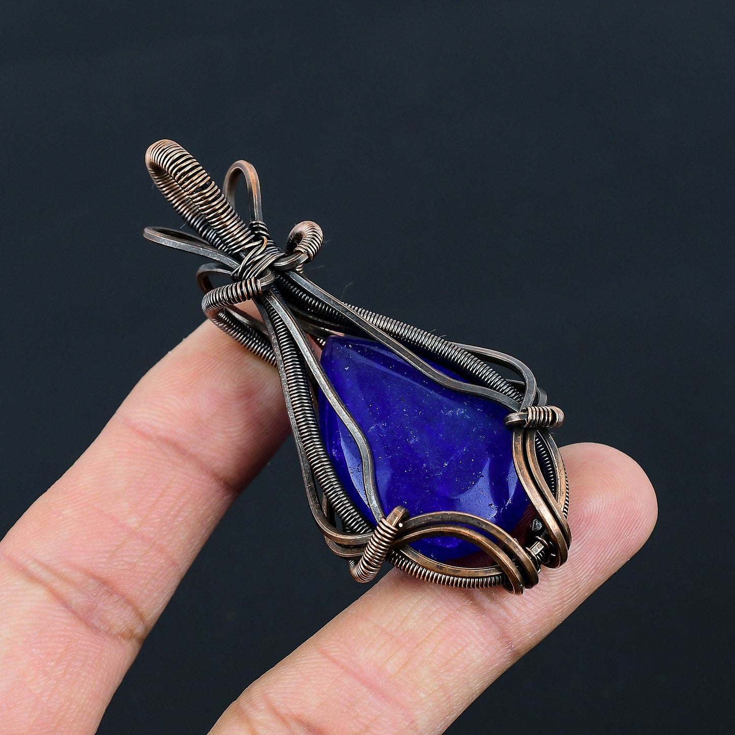 Blue Sapphire Gemstone Pendant
