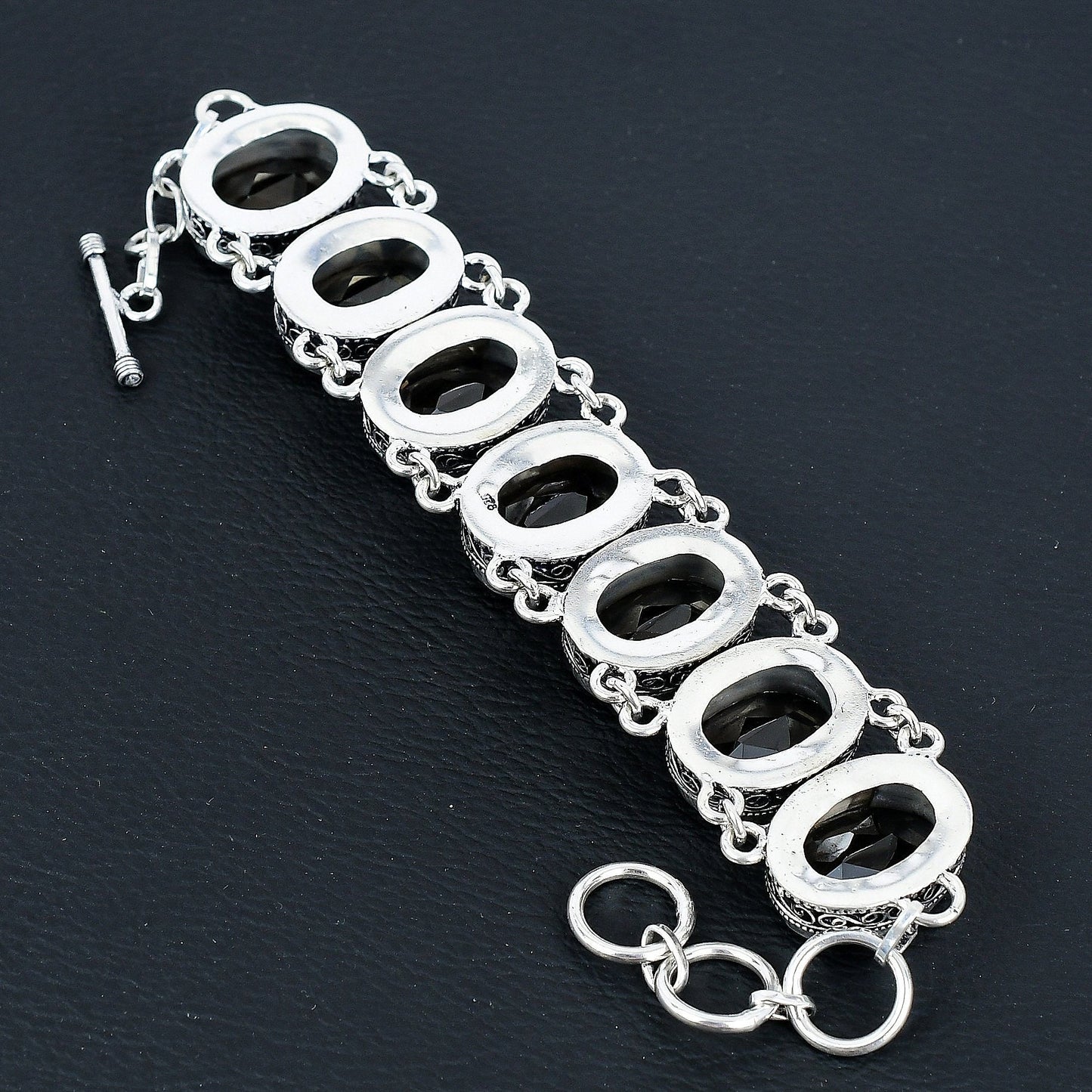 Smoky Topaz Sterling Silver Jewelry Set