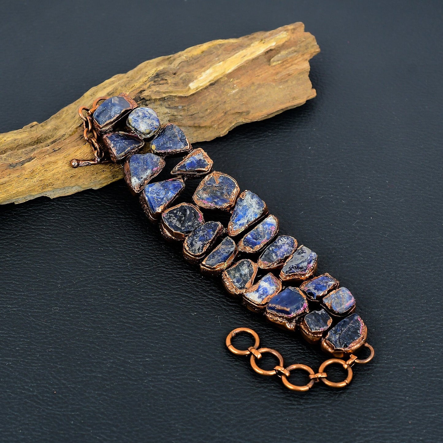 Blue Tanzanite Gemstone Bracelet