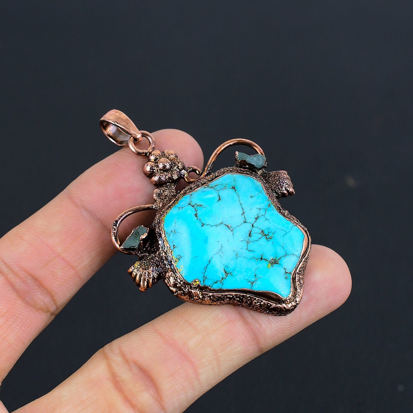 Turquoise Gemstone Pendant