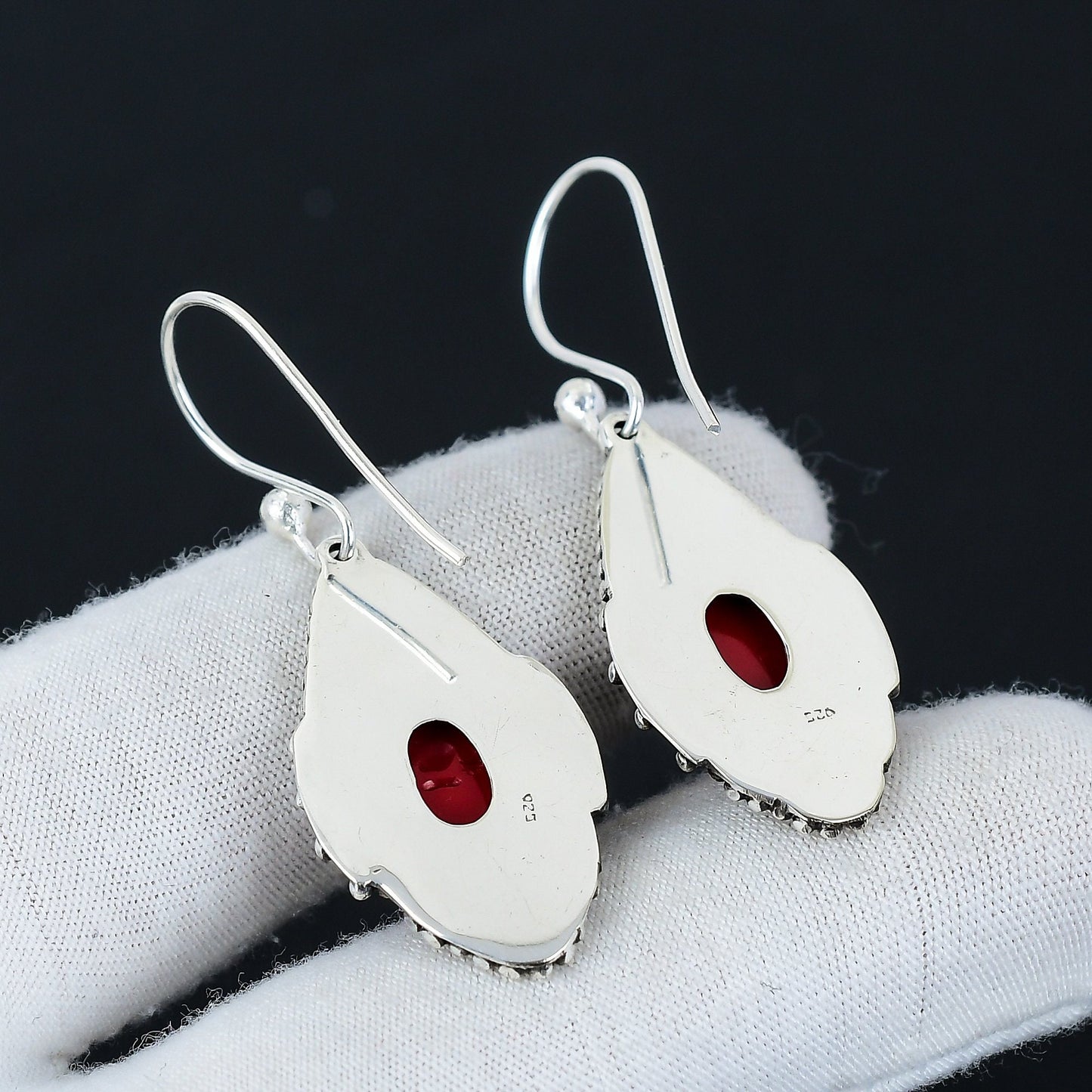 Black Onyx Dangle Earrings