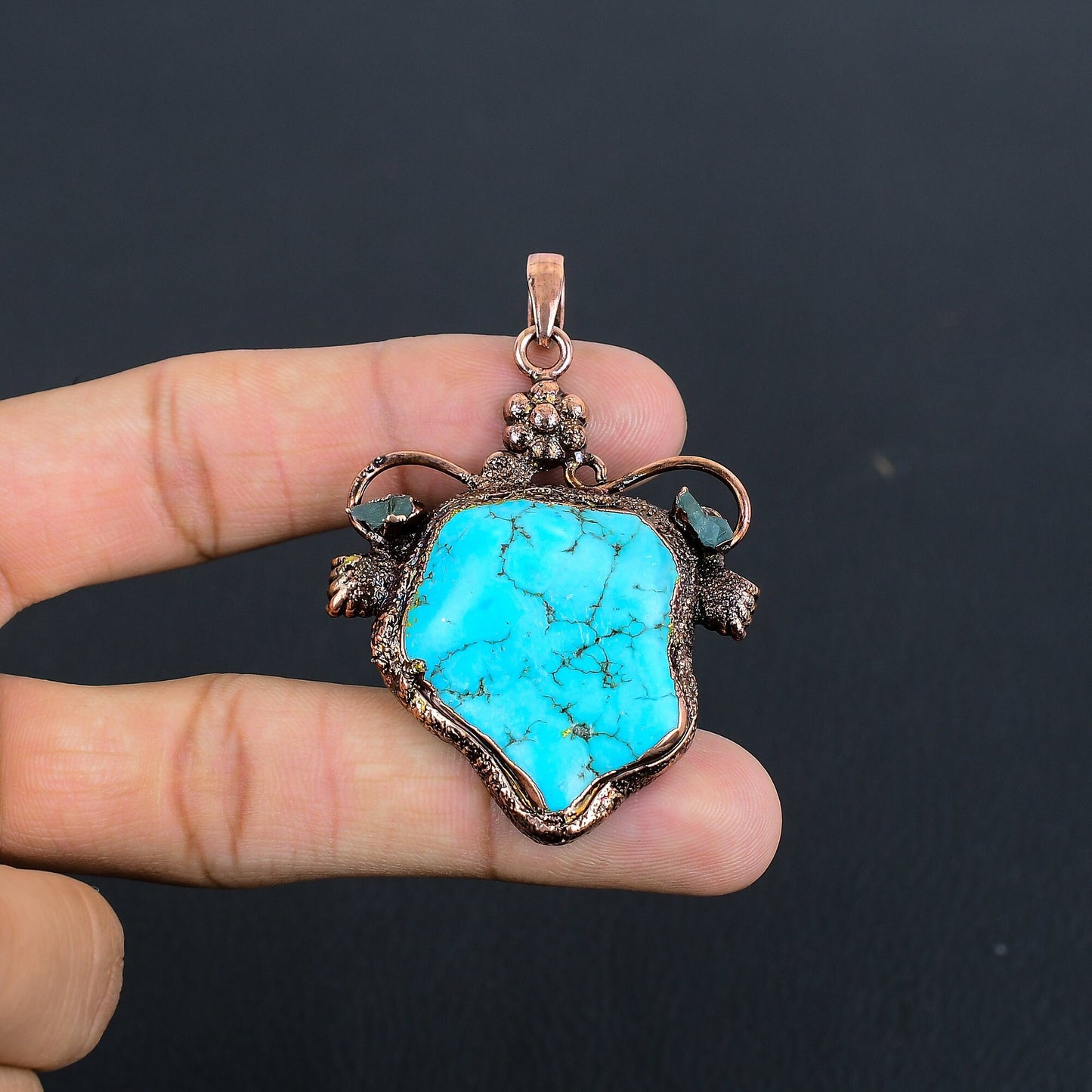 Turquoise Gemstone Pendant