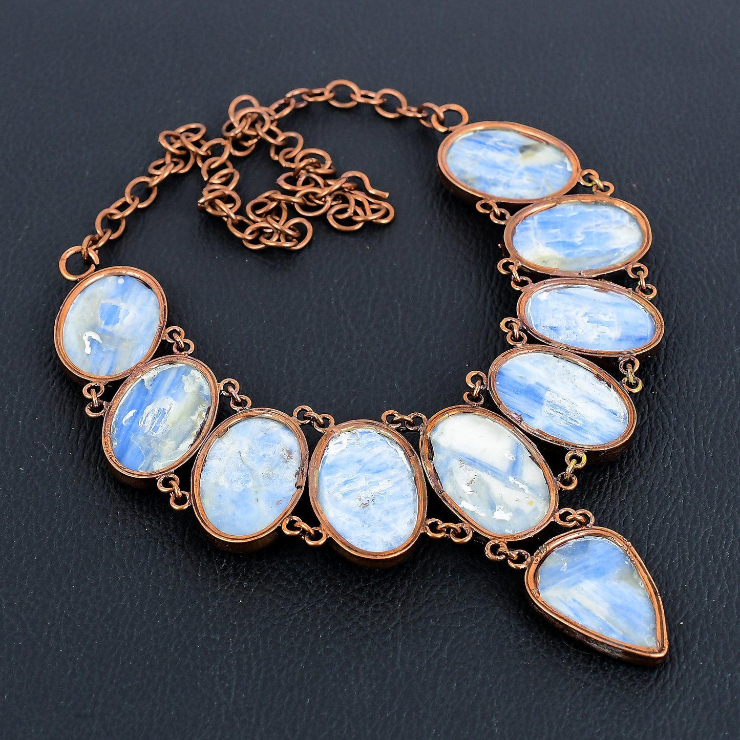 Blue Kyanite Gemstone Necklace