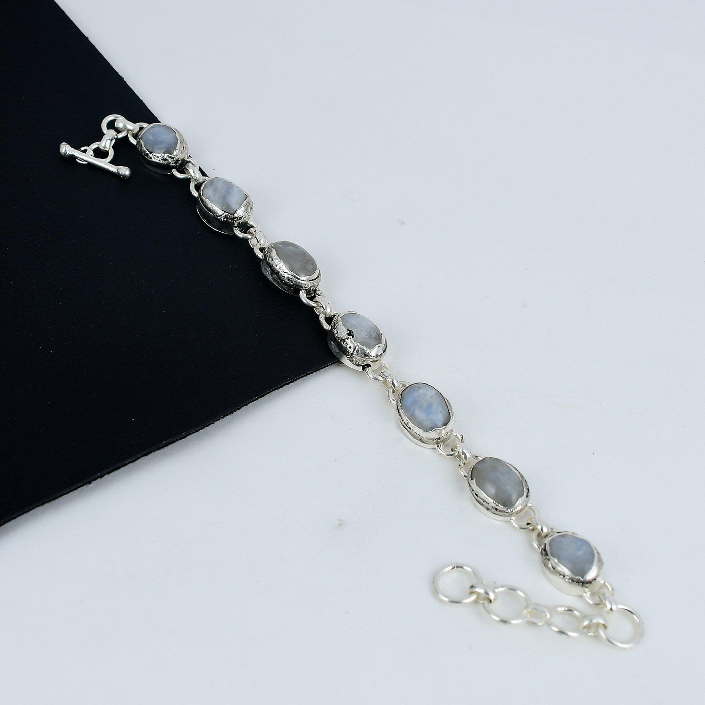Blue Moonstone Gemstone Bracelet