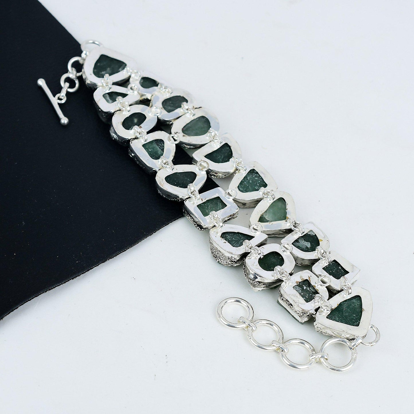Green Amethyst Gemstone Bracelet