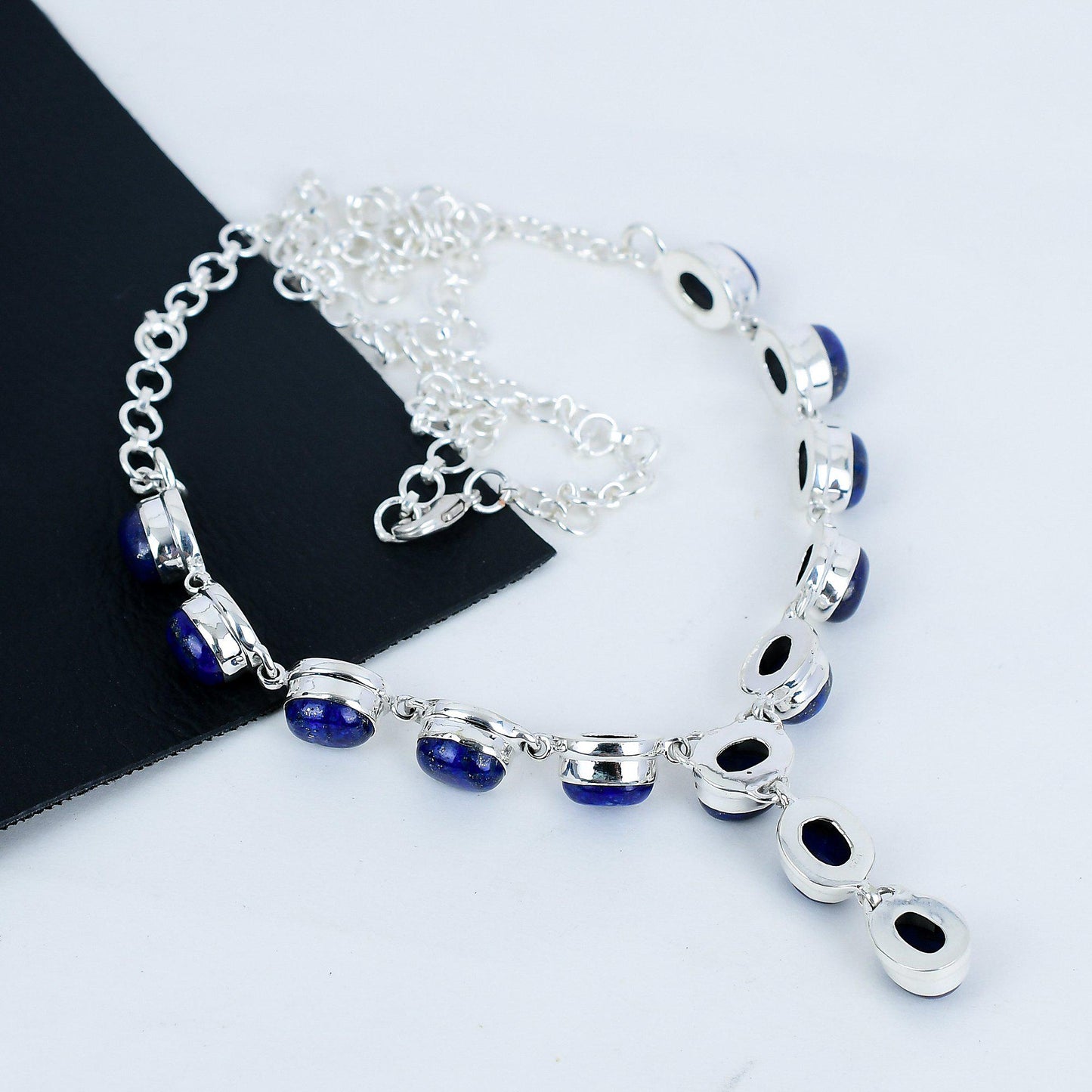 Blue Lapis Lazuli Gemstone Necklace