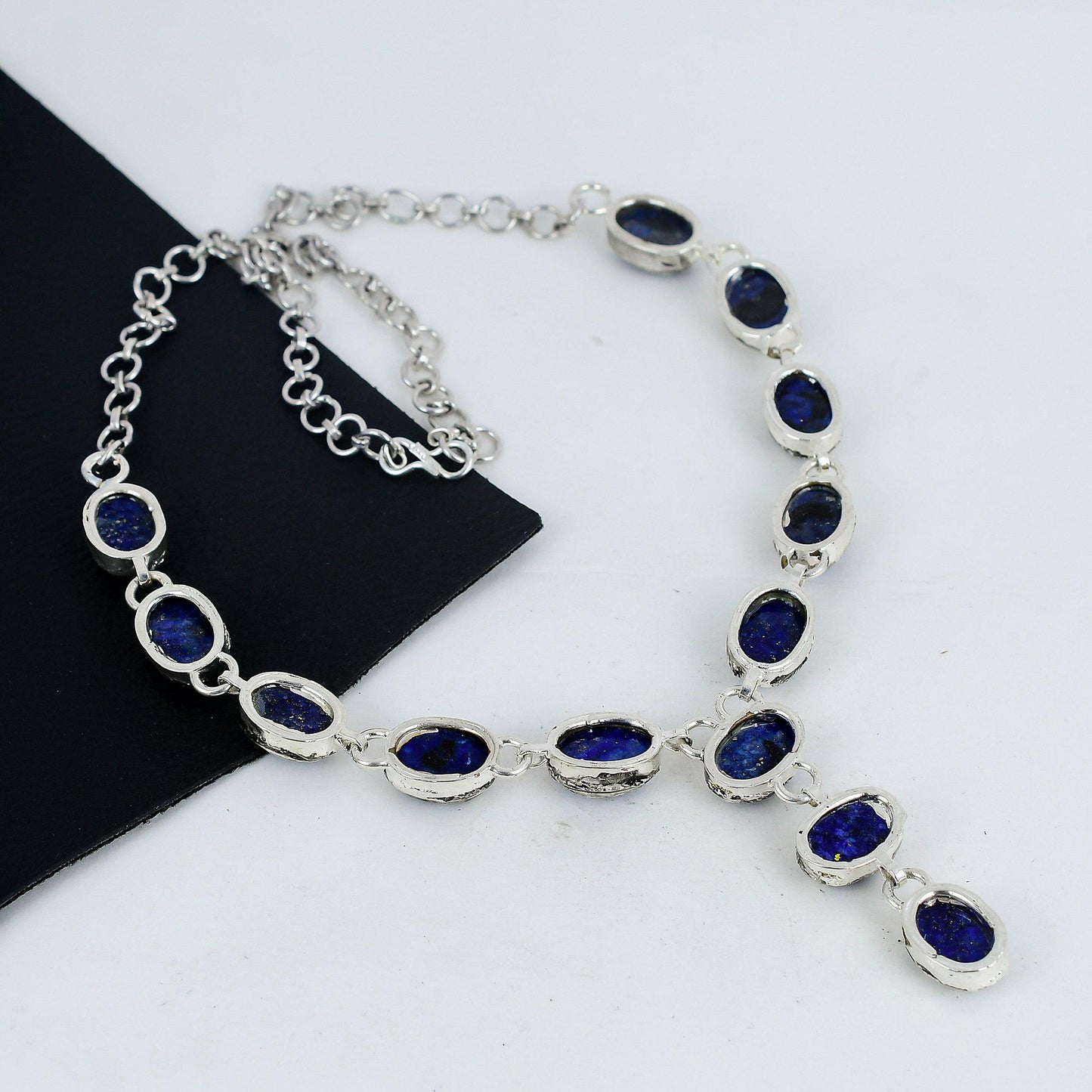 Blue Lapis Lazuli Gemstone Necklace