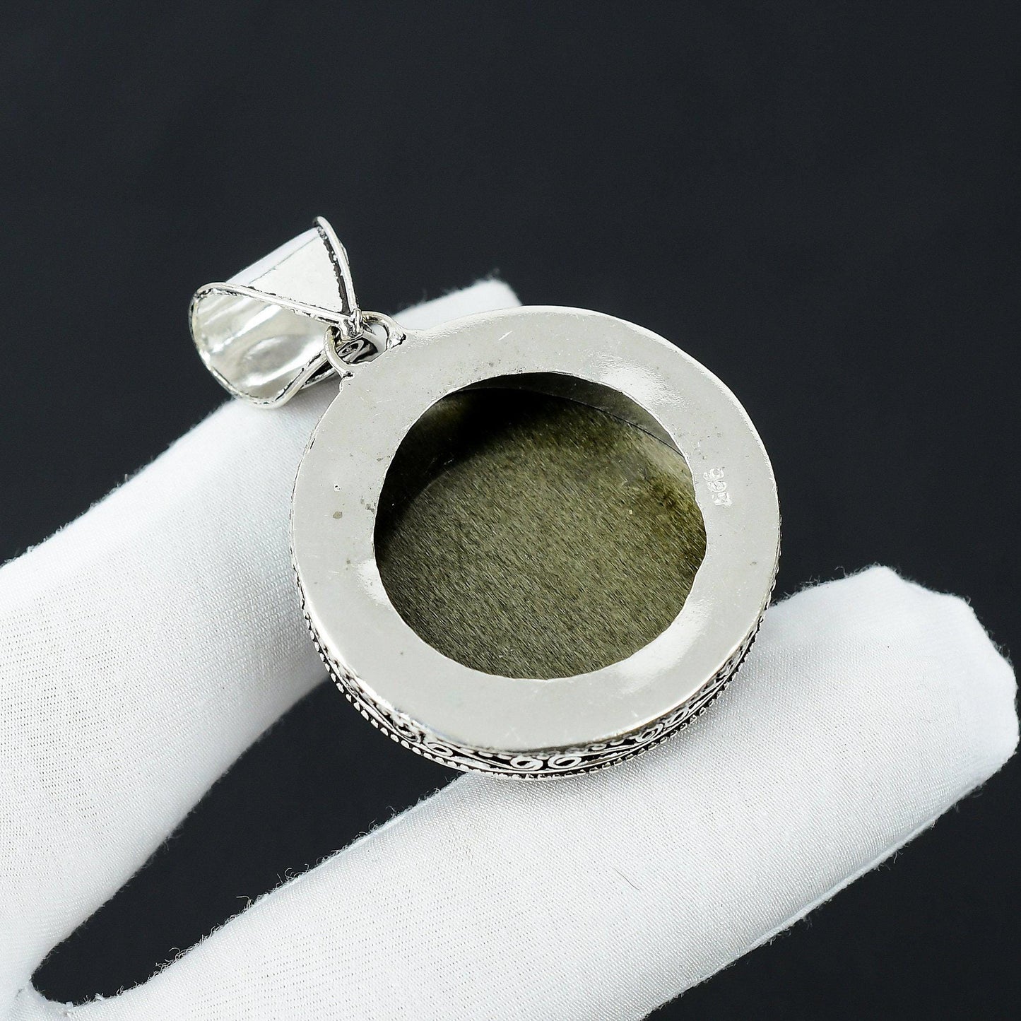 Golden Obsidian Gemstone Pendant