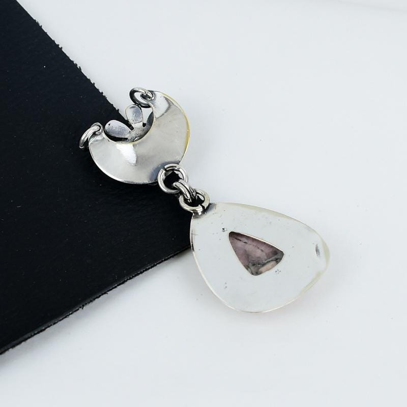 Pink Rhodochrosite Gemstone Pendant