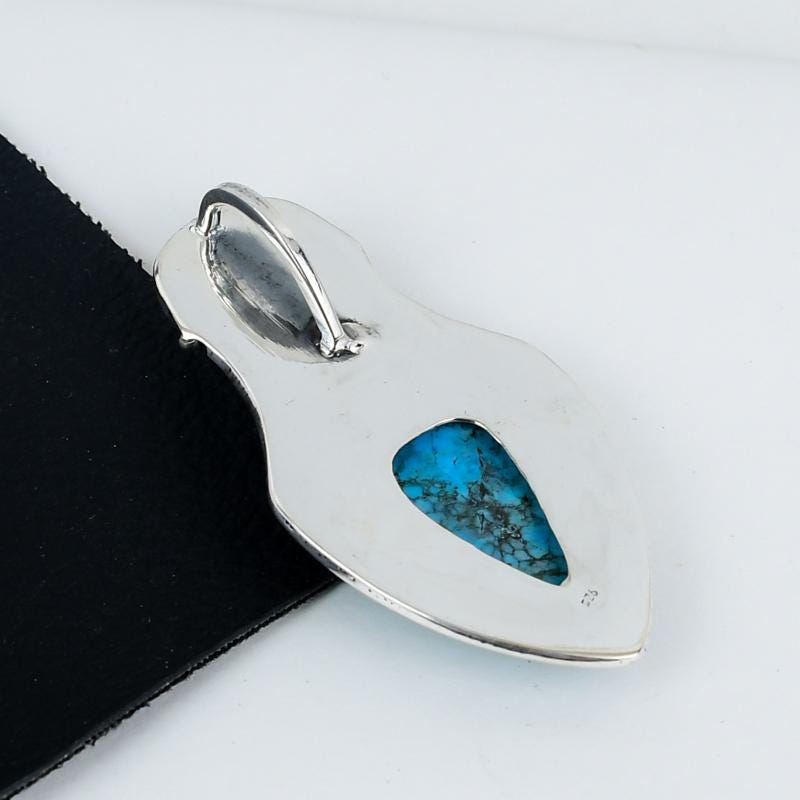 Turquoise Sterling Silver Pendant
