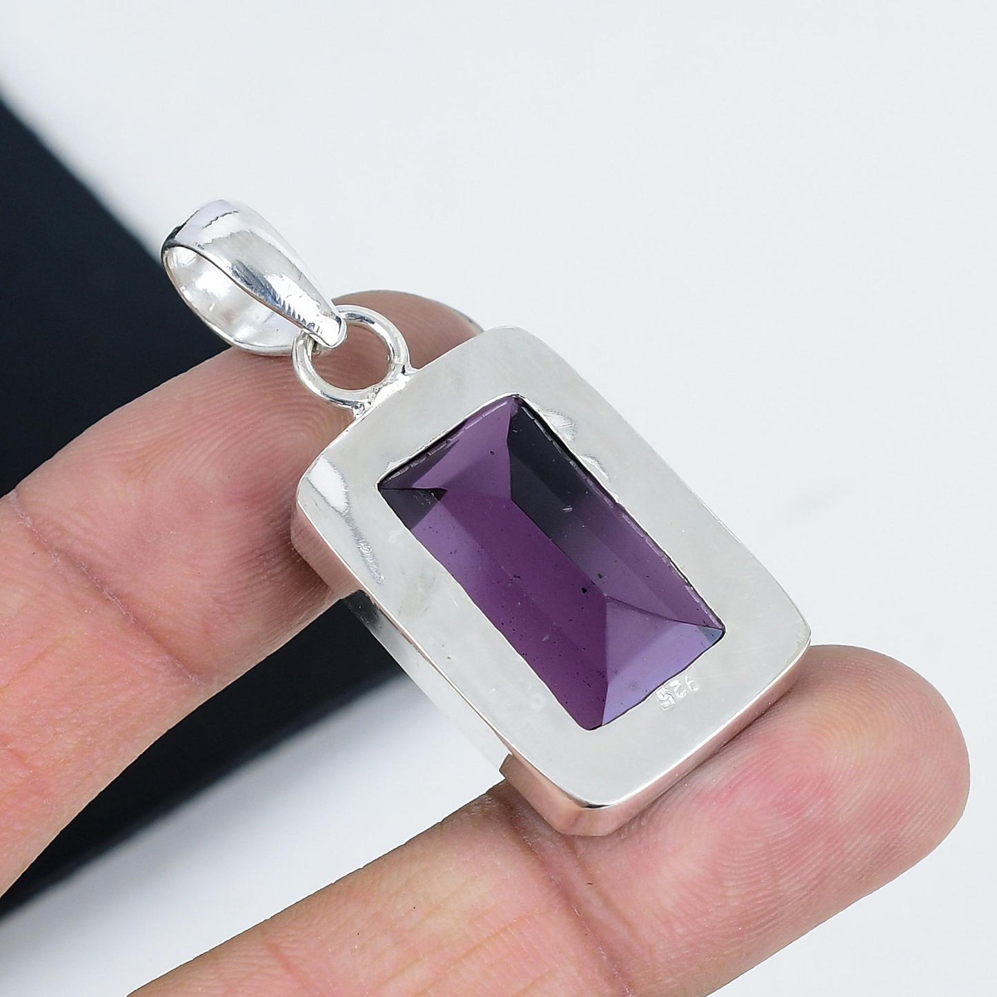Purple Amethyst Gemstone Pendant