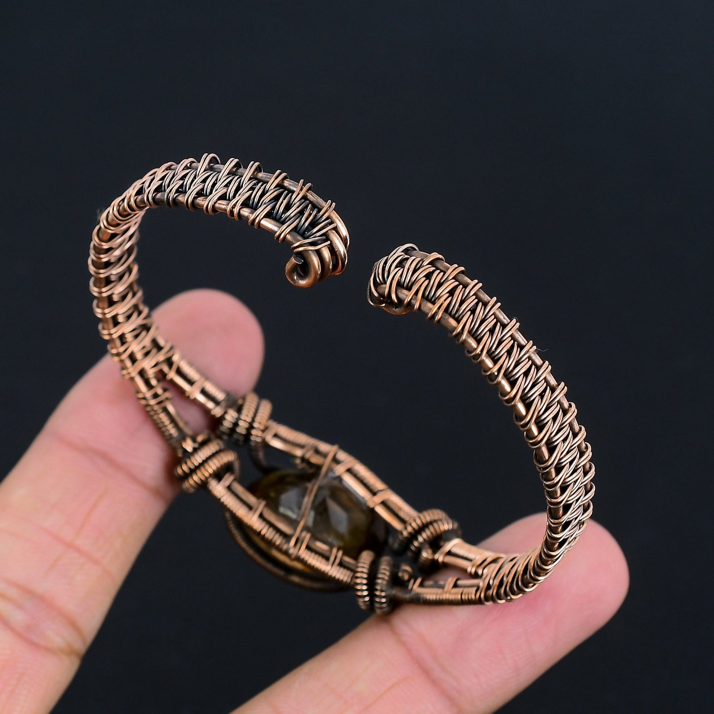 Yellow Citrine Gemstone Bracelet