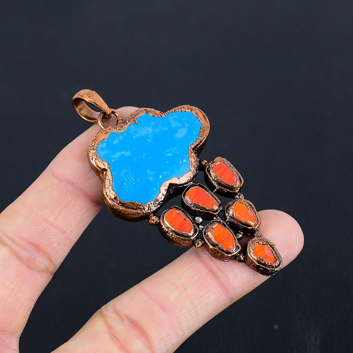 Turquoise Gemstone Pendant